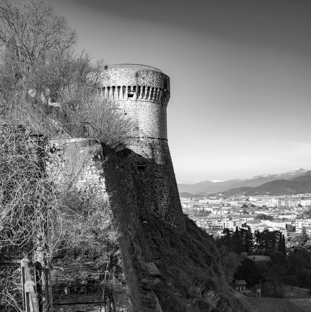 La Torre dei Francesi del Castello di Brescia
